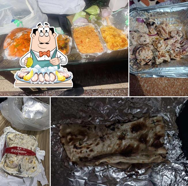 Oysters at SINGH JI MALAI CHAAP WALE