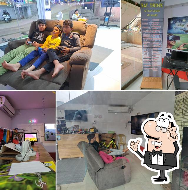 Take a seat at one of the tables at Surya VR