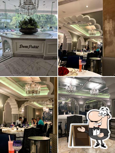 Enjoy the view at the outside area of Dum Pukht