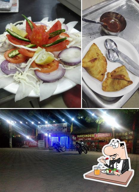 Harjinder Tourist Dhaba is distinguished by food and exterior
