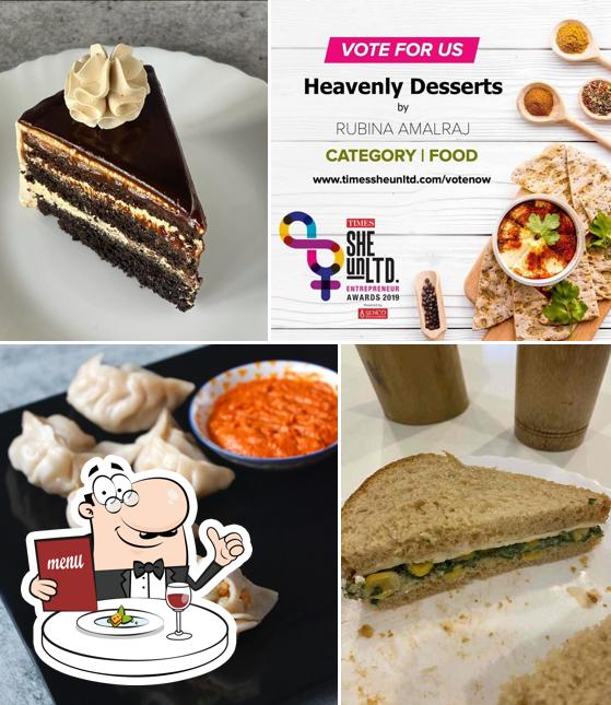 Food at Heavenly Desserts Bakehouse & Cafe (Bakery, cakes and confectionery)