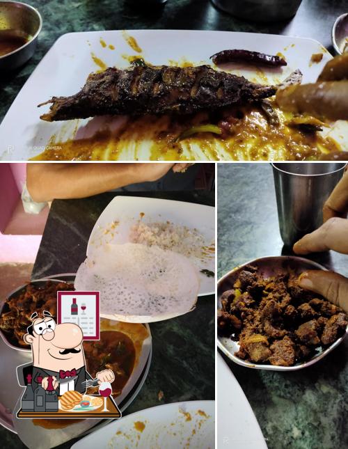 Try out meat meals at Hotel Malabar