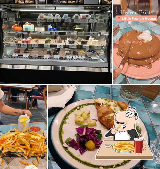 French fries at Little French House