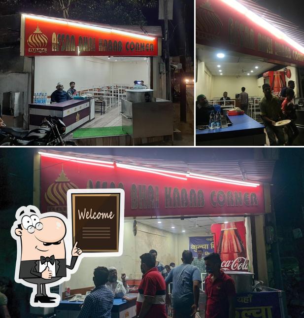 Here's a picture of Afsar Bhai Kebab Corner