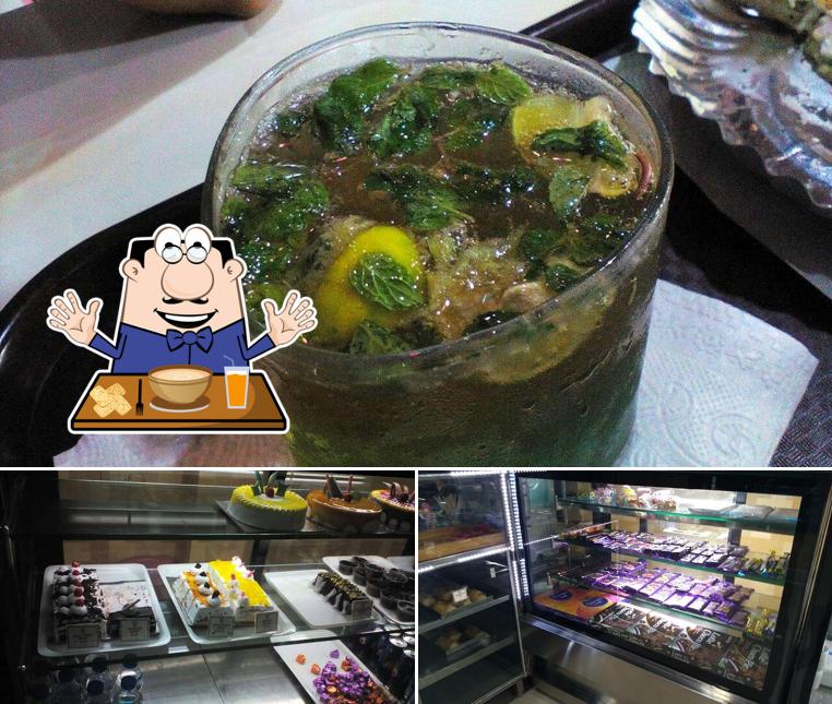 Food at Cream and Spicy