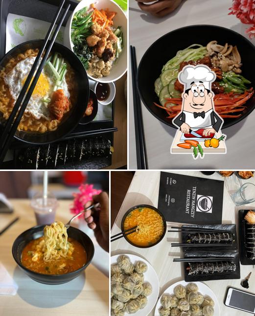 Bibimbap at KIMBAP TOWN༼ཀྱིམ་འབབ་ཊོན།༽