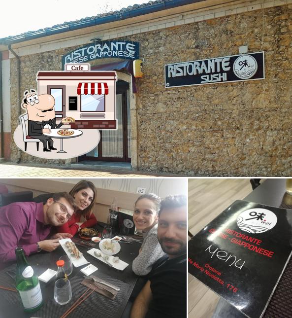 Gli esterni di Sushi Wei