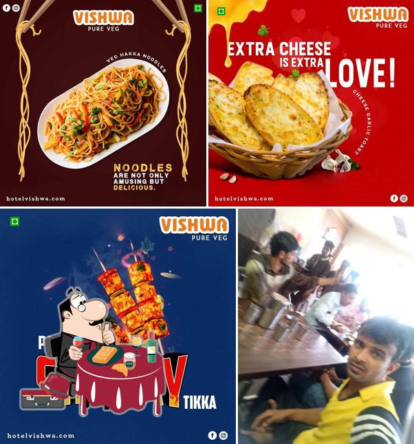 Waffles at Visawa Pure Veg