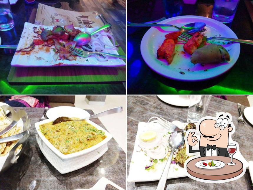 Food at The Hidden Lounge