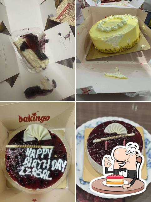 Cheesecake at Bakingo