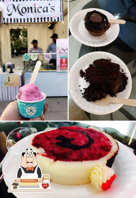 Enjoy one of the desserts