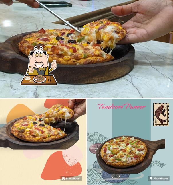 Order various types of pizza