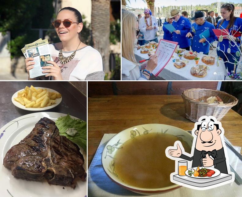 Cibo al Konoba Dupini