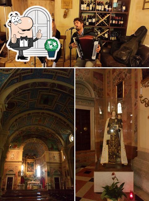 Gli esterni di La Deg Osteria