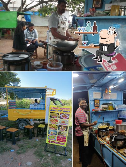 Nammane Nati Style, chicken And Egg Rice center