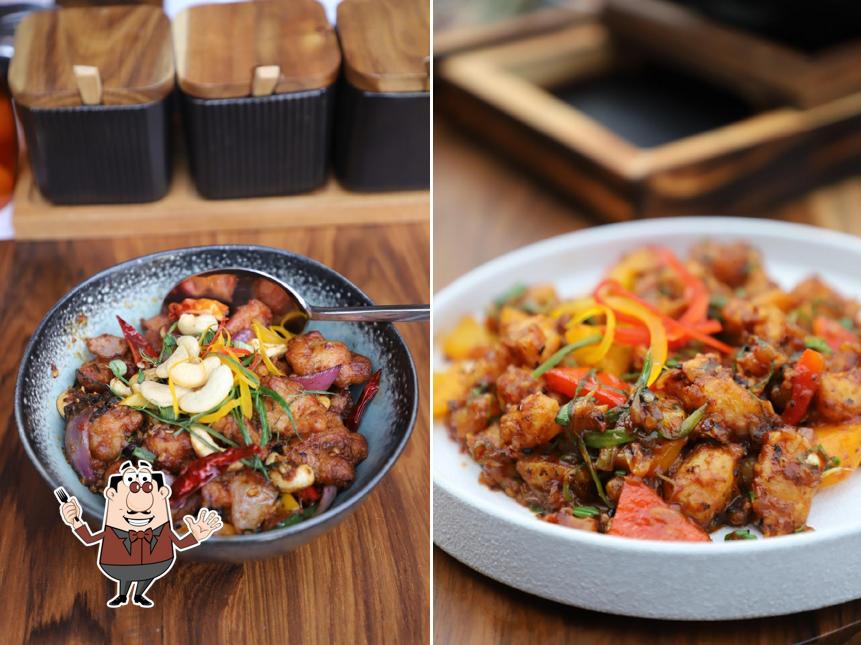 Food at Tyger Tyger Asian Bar