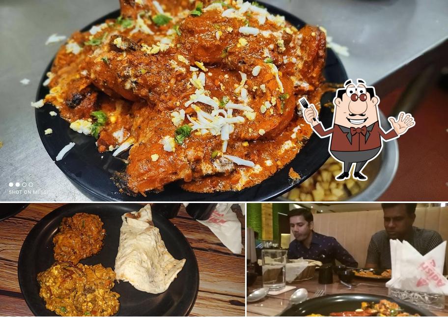 Food at Adish Lodge Bar & Restaurant