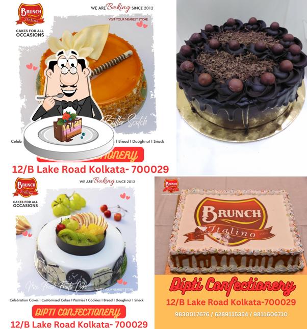 Chocolate cake at Brunch Italino lake Market ( Dipti Confectionery Unit 1)