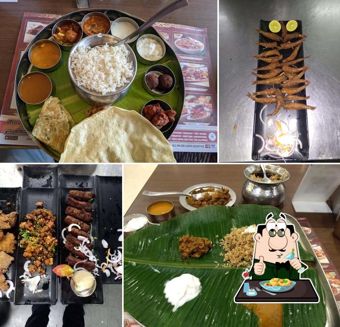 Meals at Dindigul Thalappakatti Restaurant