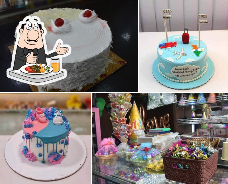 Food at Monginis Cake Shop