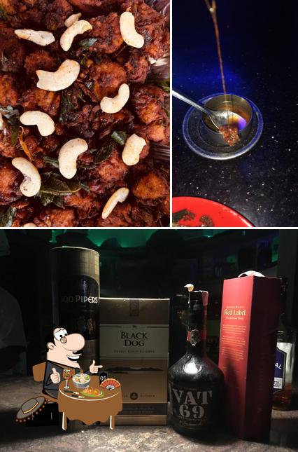 The picture of food and beer at Sri Amaravathi Bar & Restaurant