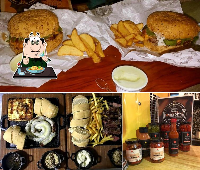 Platos en Labareda Burger