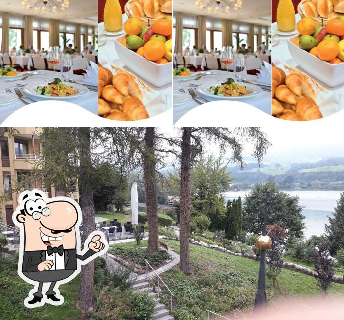 La immagine di interni e esterno da Restaurant Seedeck