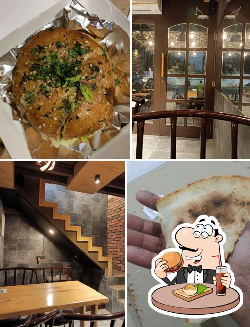 Try out a burger at The Pizza Project