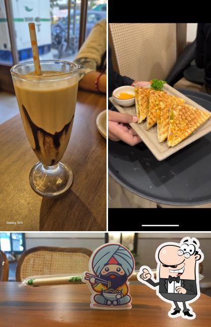 Take a seat at one of the tables at VEERE DI CHOPSTICKS