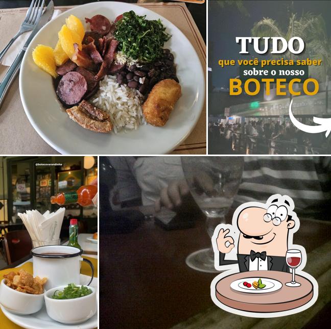 Platos en Restaurante Varandinha