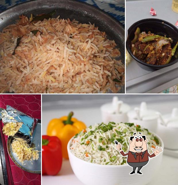 Food at Raja Rani Ruchulu Restaurant