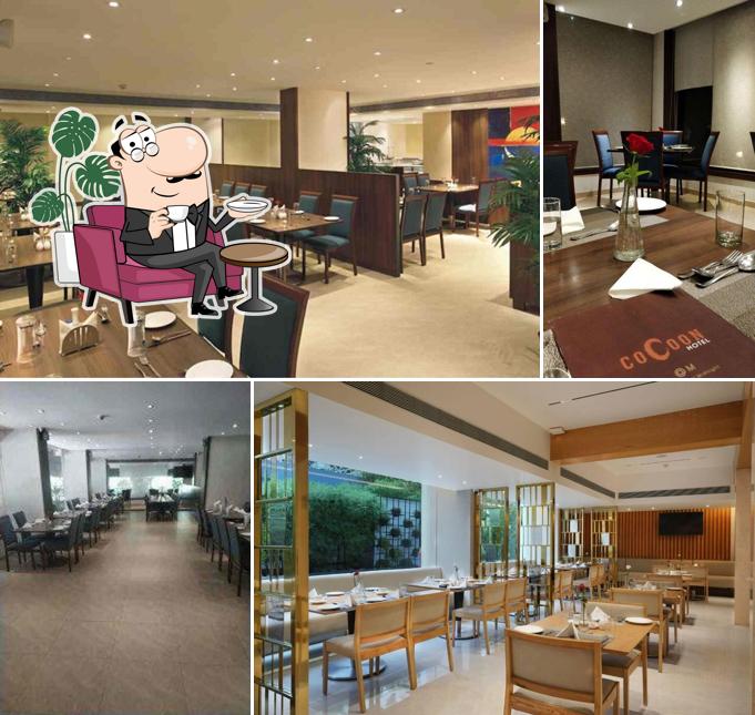 The interior of Golden Birdwing- World Cuisine Restaurant