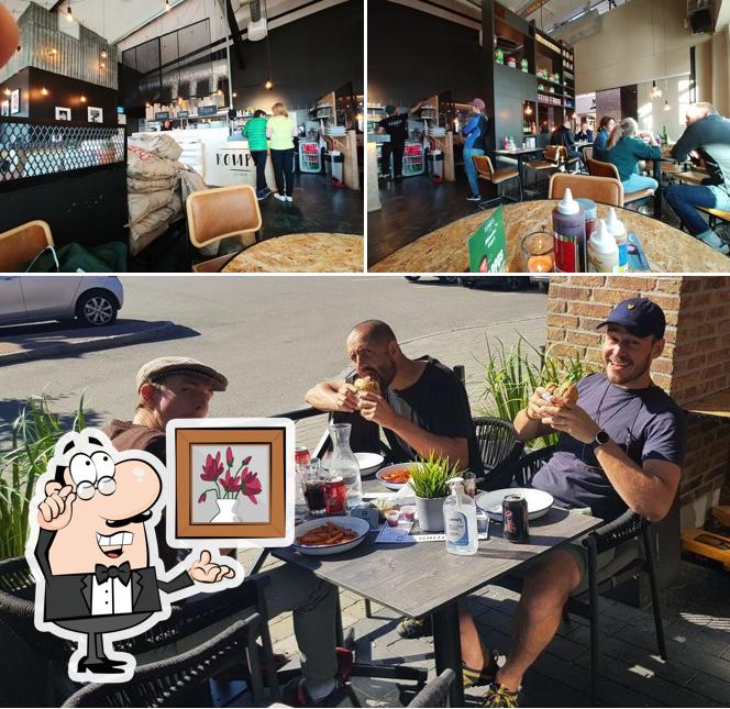 The interior of Kompis Lade