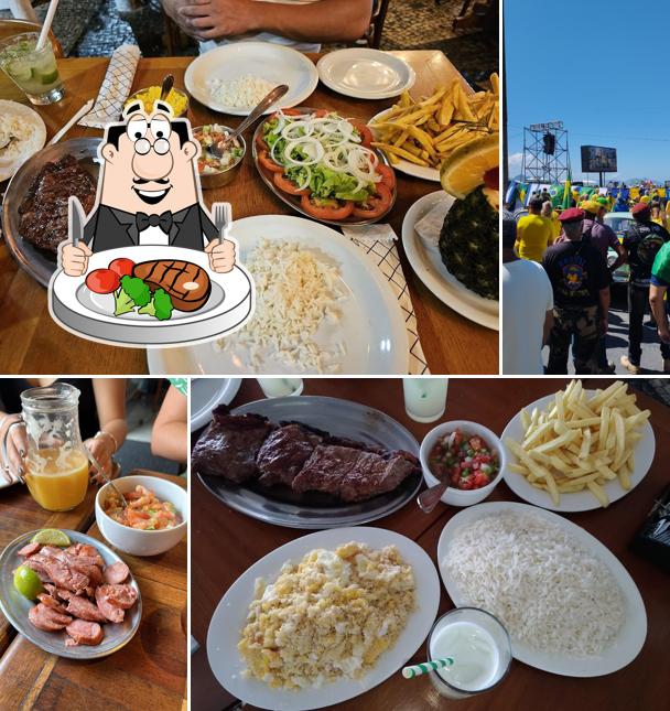 Bife em Na Brasa Columbia - Copacabana