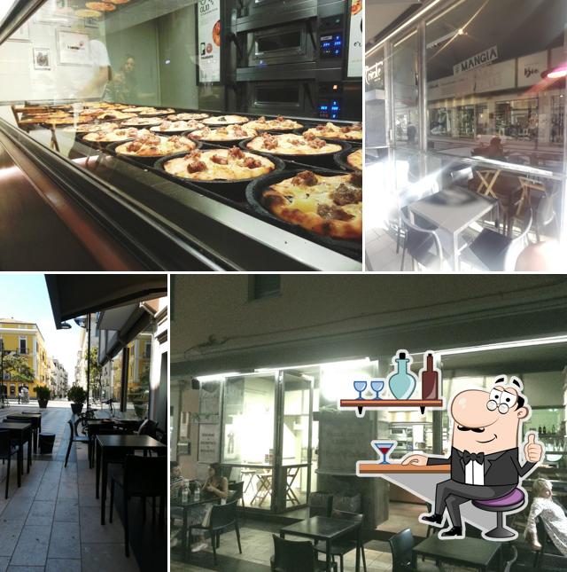 Gli interni di Trieste Pizza Via Firenze