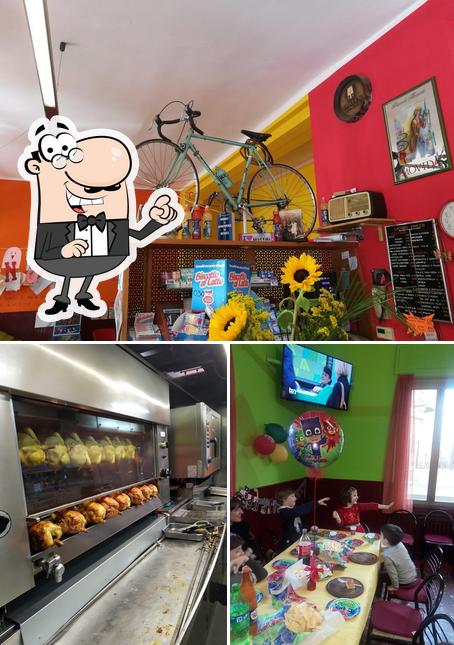 Tra le diverse cose da Bar Convegno da Mauri e Rosi si possono trovare la interni e cibo