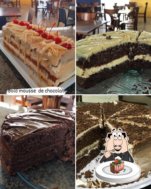 Bolo de chocolate em Big Coxinha