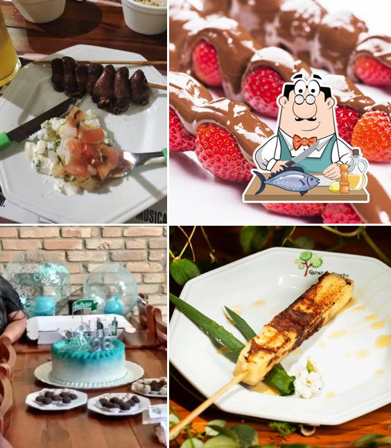 Salmão grelhado em Quintal do Espeto (Santana)