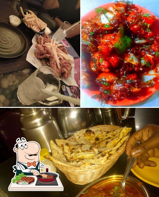 Order meat meals at Chicken Planet Restaurant