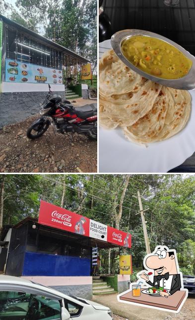 The image of food and exterior at Delight Food Court Kadayar Thadiyoor