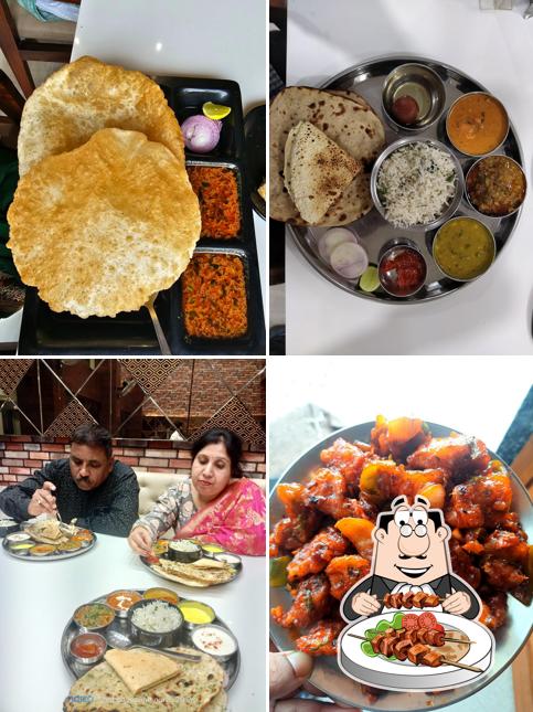 Food at Ramji's Food Plaza