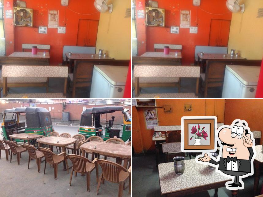 Check out how Shree Hanuman Dhaba looks inside