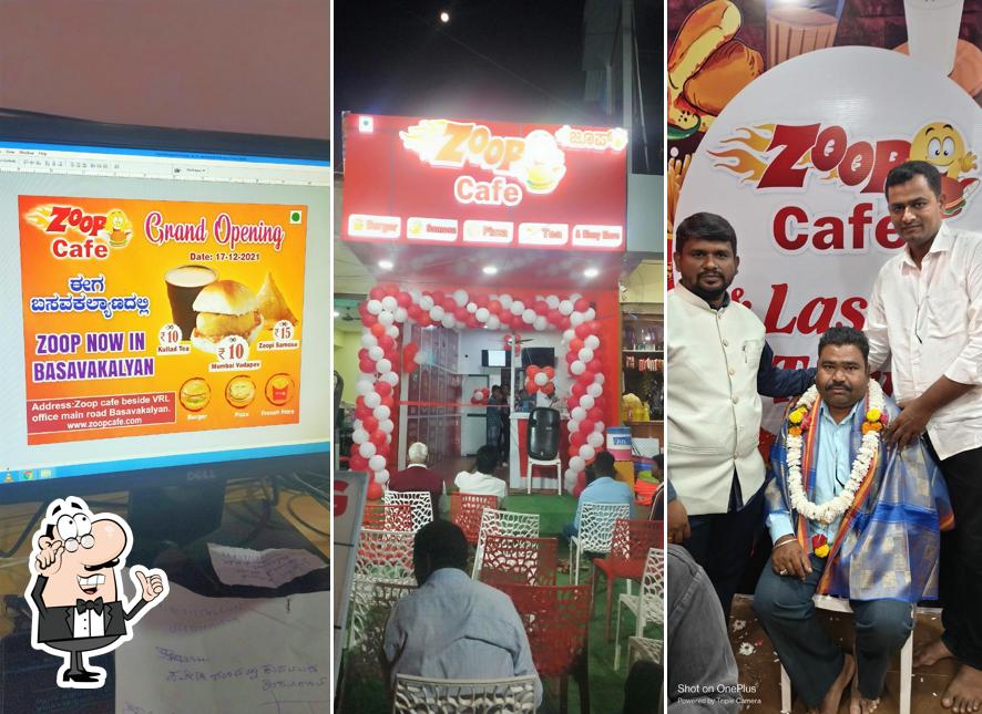 The interior of Zoop Cafe and Lassi Town