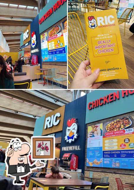 Ric Chicken House si caratterizza per la interni e cibo