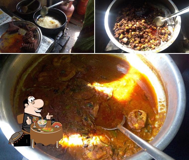 Food at Subash Hotel