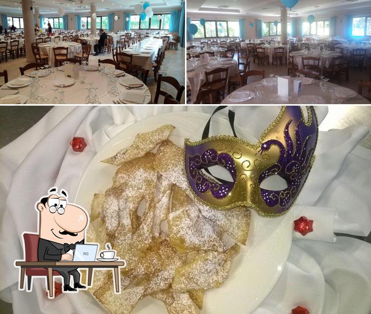 Tra le varie cose da Le Ginestre si possono trovare la interni e cibo