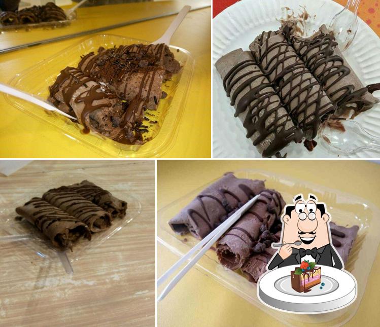 Chocolate cake at Minus 301°F