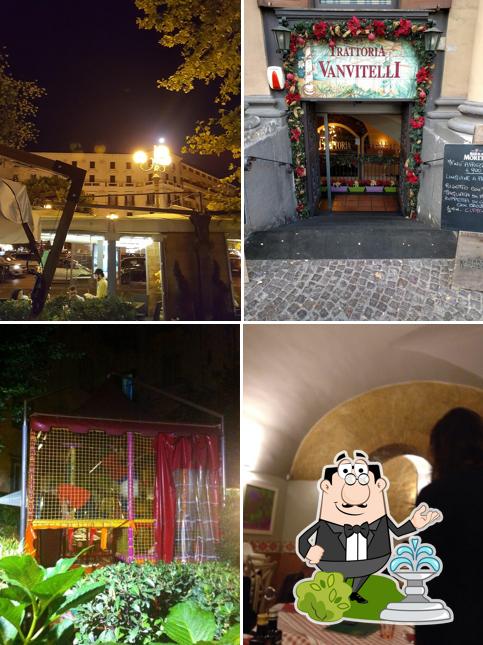 Gli esterni di Trattoria Vanvitelli