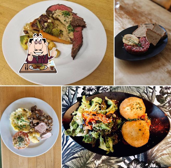 Tartaredi manzo al Auberge communale de provence