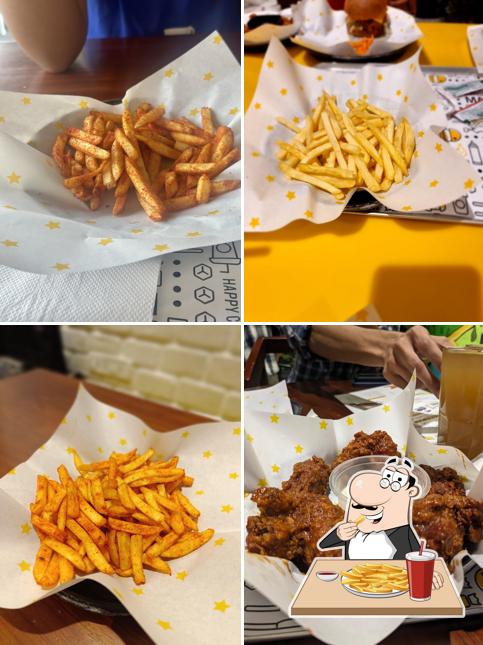 French fries at BurgerMan